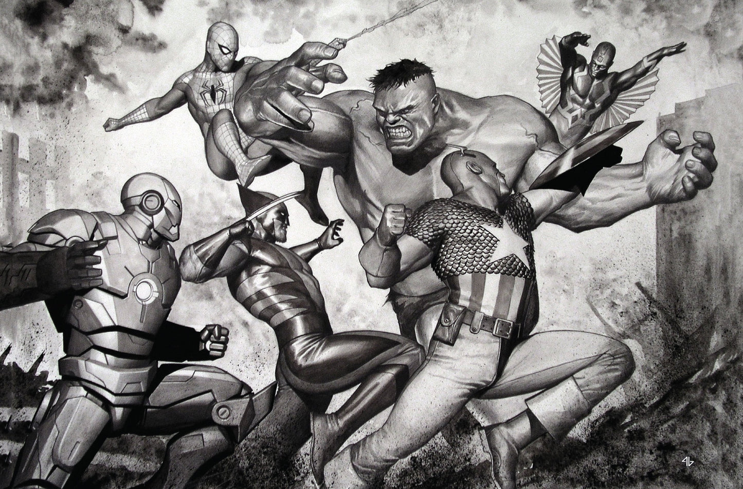 Incredible Hulk #181 Marvel FACSIMILE EDITION 1st Wolverine Adi Granov BW Variant (03/27/2019)