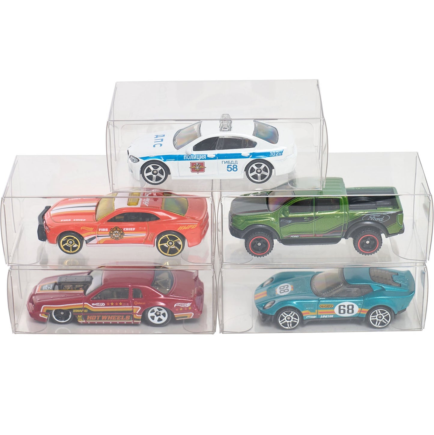 Platinum Protectors for Hot Wheels & Matchbox Loose Cars