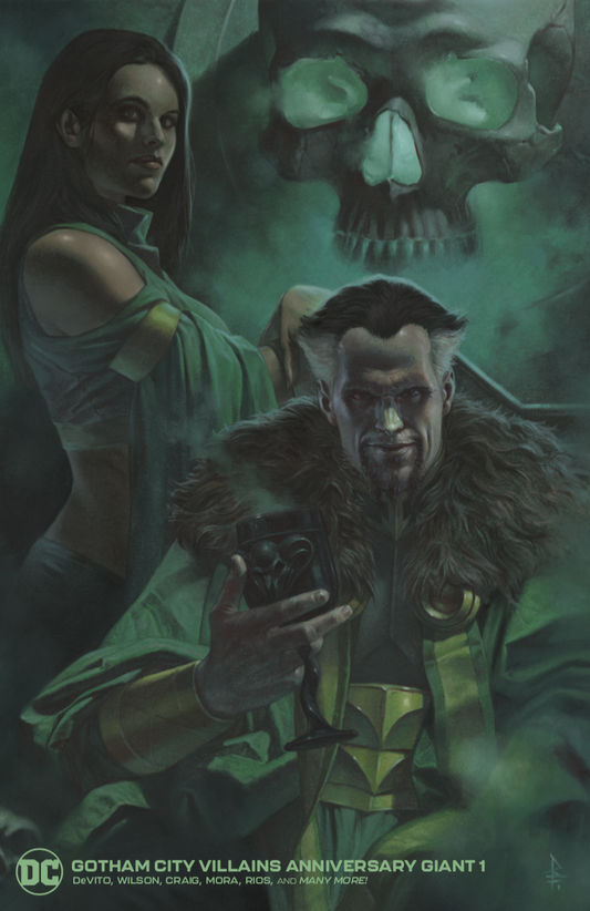 Gotham City Villains Anniversary Giant #1 (One Shot) E Riccardo Federici Ra'S And Talia Card Stock Variant (11/30/2021) Dc