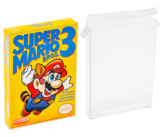 Platinum Protectors for Nintendo NES Game Boxes
