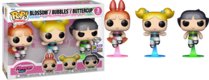 Pop! Animation: Powerpuff Girls Powerpuff Girls (Diamond Glitter 3-Pack) LE1000