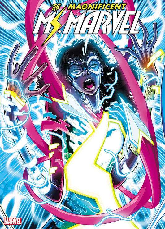 MAGNIFICENT MS MARVEL #8 2nd Print Luciano Vecchio Connecting Variant (01/29/2020) Marvel
