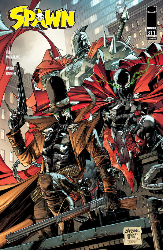 Spawn #311 C Carlo Barberi Variant (10/28/2020) Image
