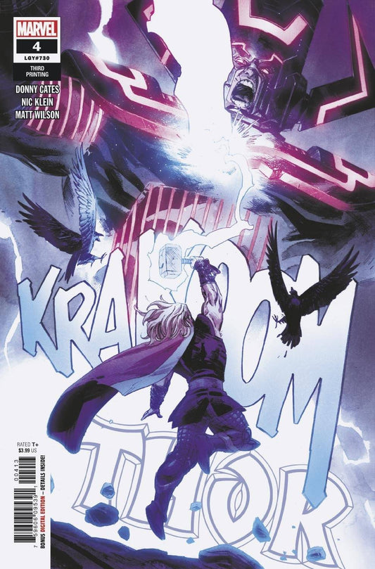 THOR #4 3rd Print Nic Klein Variant (09/09/2020) MARVEL