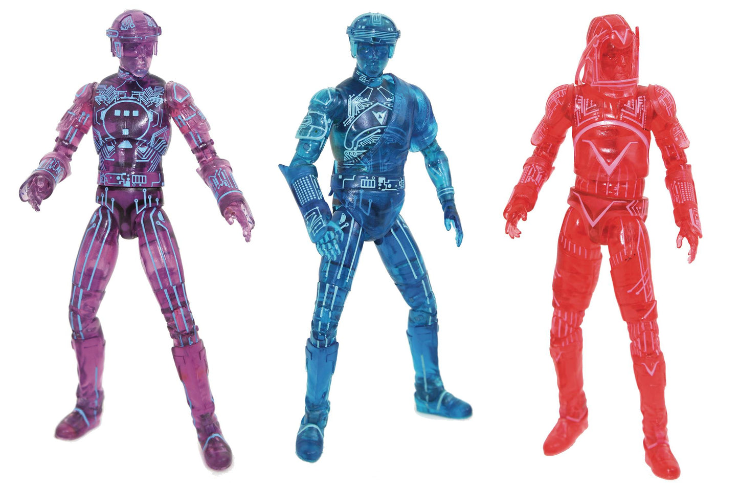 SDCC 2021 TRON DLX ACTION FIGURE BOX SET