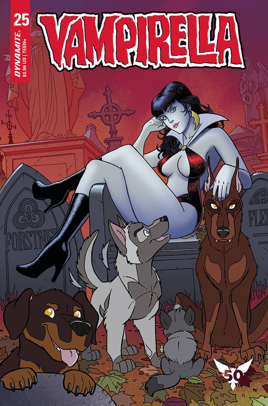 Vampirella #25 ZB Tony Fleecs & Trish Forstner FOC Bonus Variant (11/10/2021) Dynamite