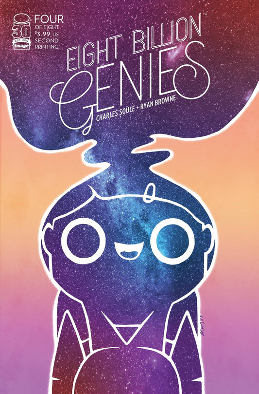 Eight Billion Genies #4 (Of 8) 2nd Print Ryan Browne Variant (Mr) (09/07/2022) Image