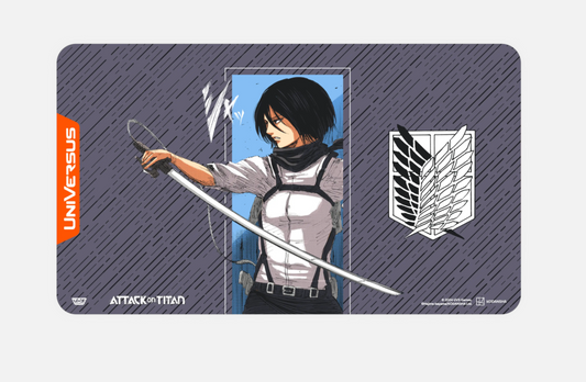 ATTACK ON TITAN: BATTLE FOR HUMANITY PLAYMAT: MIKASA ACKERMAN