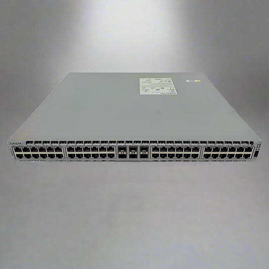 ARISTA Network Switch Back-to-Front Airflow 48-Port 1GE & 6-10GE SFP+ Uplinks (New Other)