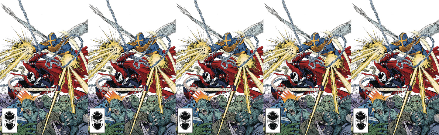SPAWN #299 B Todd MCFARLANE VIRGIN Variant Amazing Spider-Man 299 Homage (07/31/2019) IMAGE