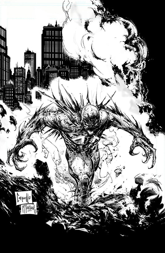 Spawn #313 D 1:5 Todd McFarlane BW Variant (12/23/2020) Image