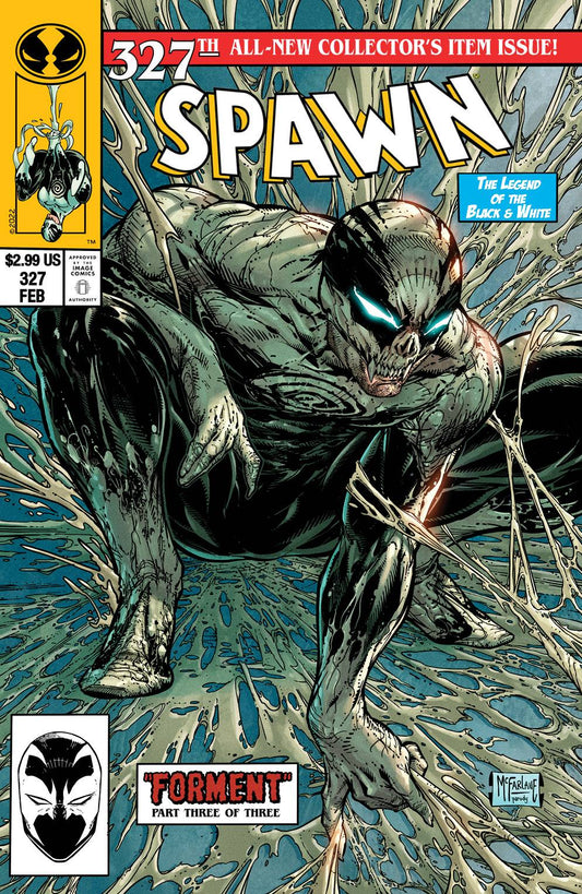 Spawn #327 B Todd Mcfarlane Spider-Man 1 Homage Variant (03/09/2022) Image