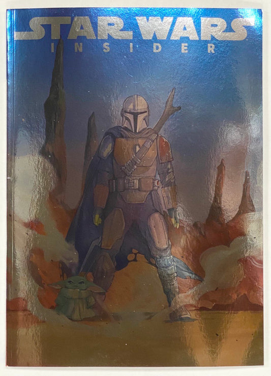 Star Wars Insider #210 Peach Momoko Chrome Foil Mandalorian Grogu Variant (05/25/2022) Titan