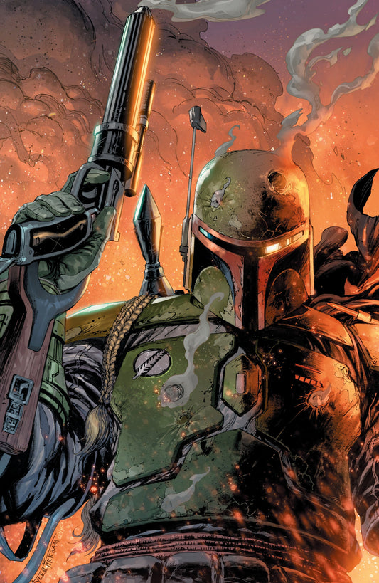 Star Wars War Bounty Hunters #1 (Of 5) Tyler Kirkham Boba Fett Virgin Variant (06/09/2021) Marvel
