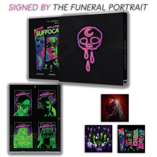 The Funeral Portrait: Welcome To Suffocate City - SIGNED Graphic Novel (Platinum Limited Edition)