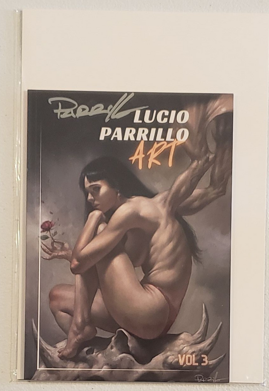 Art of Lucio Parrillo Sketchbook (Vol. 3) Signed 2024 w/COA