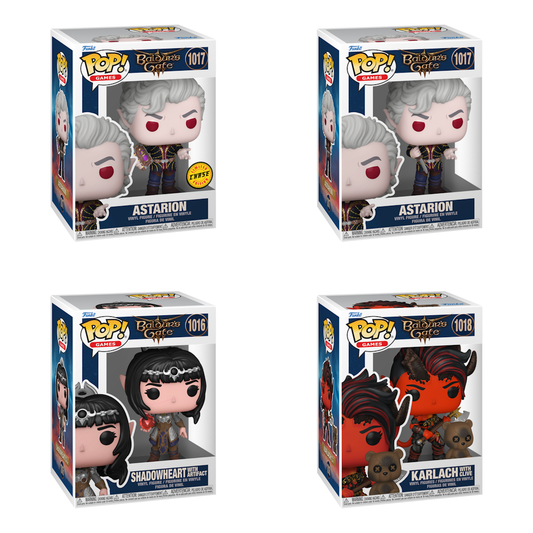 (PRE-ORDER) POP! Games: Baldur's Gate (Chase Bundle) (Set of 4)
