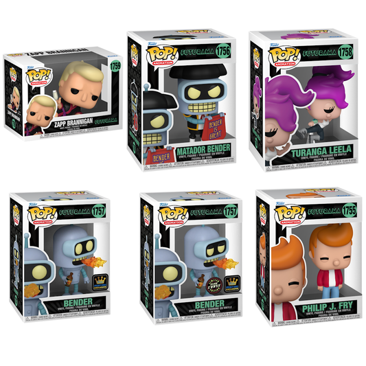 (PRE-ORDER) POP TV: Futurama S4 - CHASE BUNDLE (SPECIALTY SERIES EXCLUSIVE) (SET OF 6)