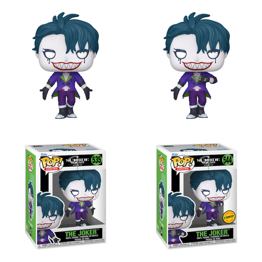 (PRE-ORDER) POP! Animation: DC: Suicide Squad S1 - Joker Chase Bundle