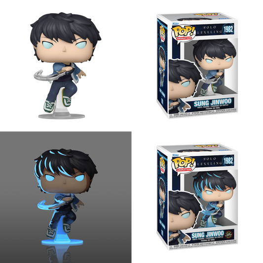 (PRE-ORDER) POP! Animation: Solo Leveling - Sung Jinwoo (Chase Bundle)