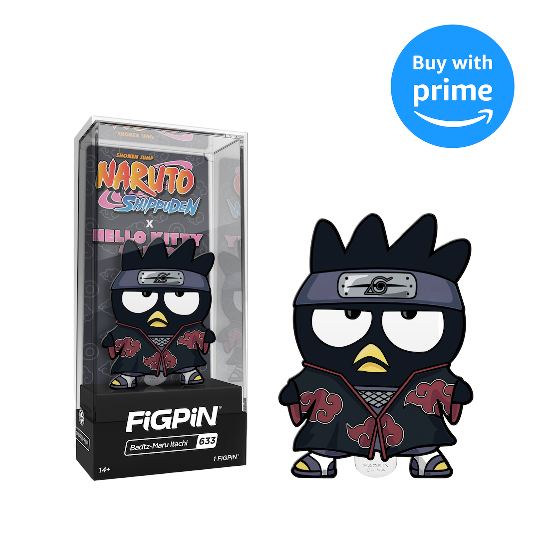 FiGPiN: Naruto x Hello Kitty & Friends  – Badtz-Maru Itachi #633