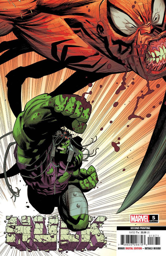 Hulk #5 2nd Print Ryan Ottley Variant (05/18/2022) Marvel