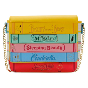 Loungefly: Disney - Princess Books Classics Cross Body Bag