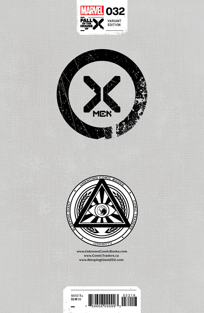 X-Men 32 Unknown Comics David Nakayama Exclusive Var  [Fhx] [03/06/2024]
