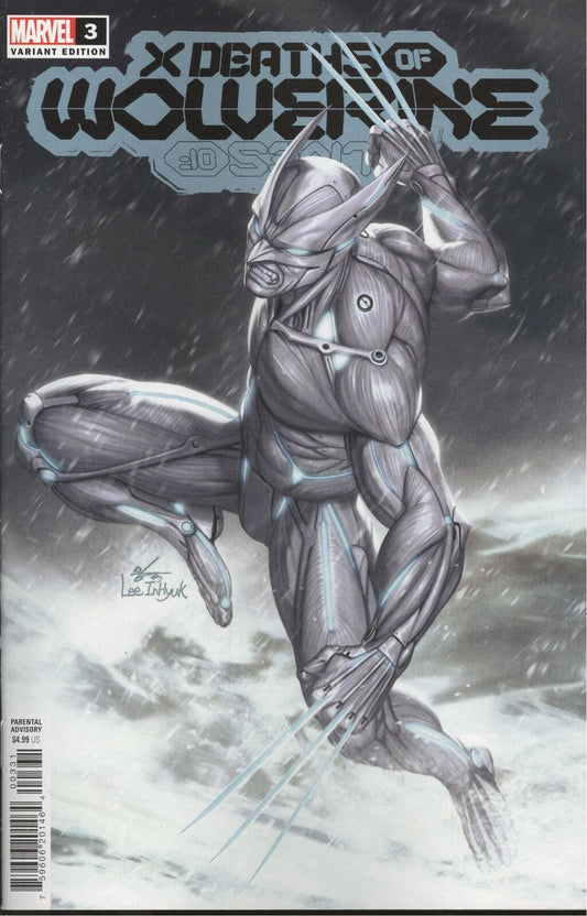 X Deaths Of Wolverine #3 C In-hyuk Lee Omega Wolverine Spoiler Variant (02/23/2022) Marvel