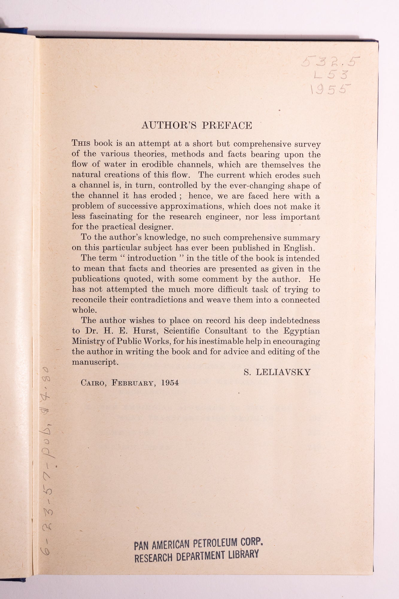An Introduction to Fluvial Hydraulics