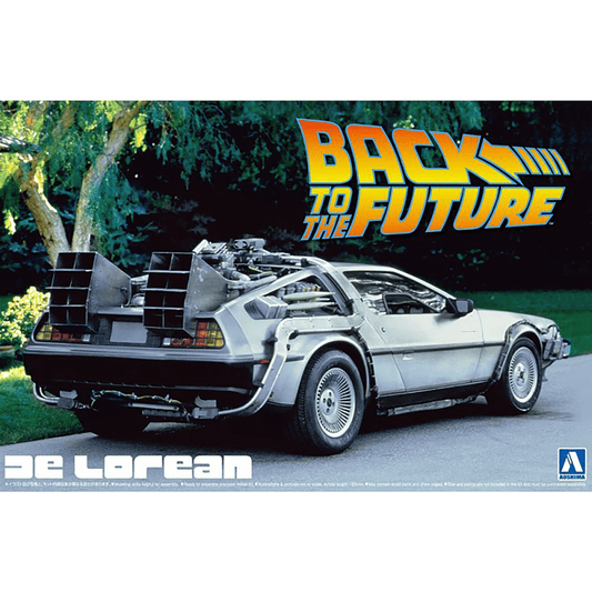Back to the Future 1:24 scale DeLorean model kit