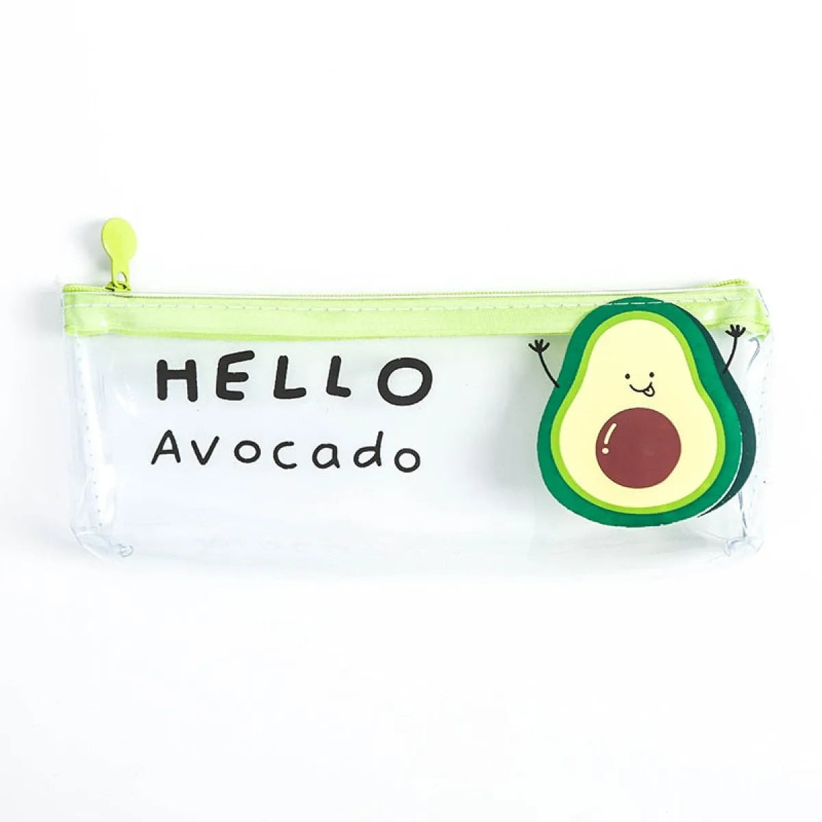 Cute Kawaii Avocado Pencil Case