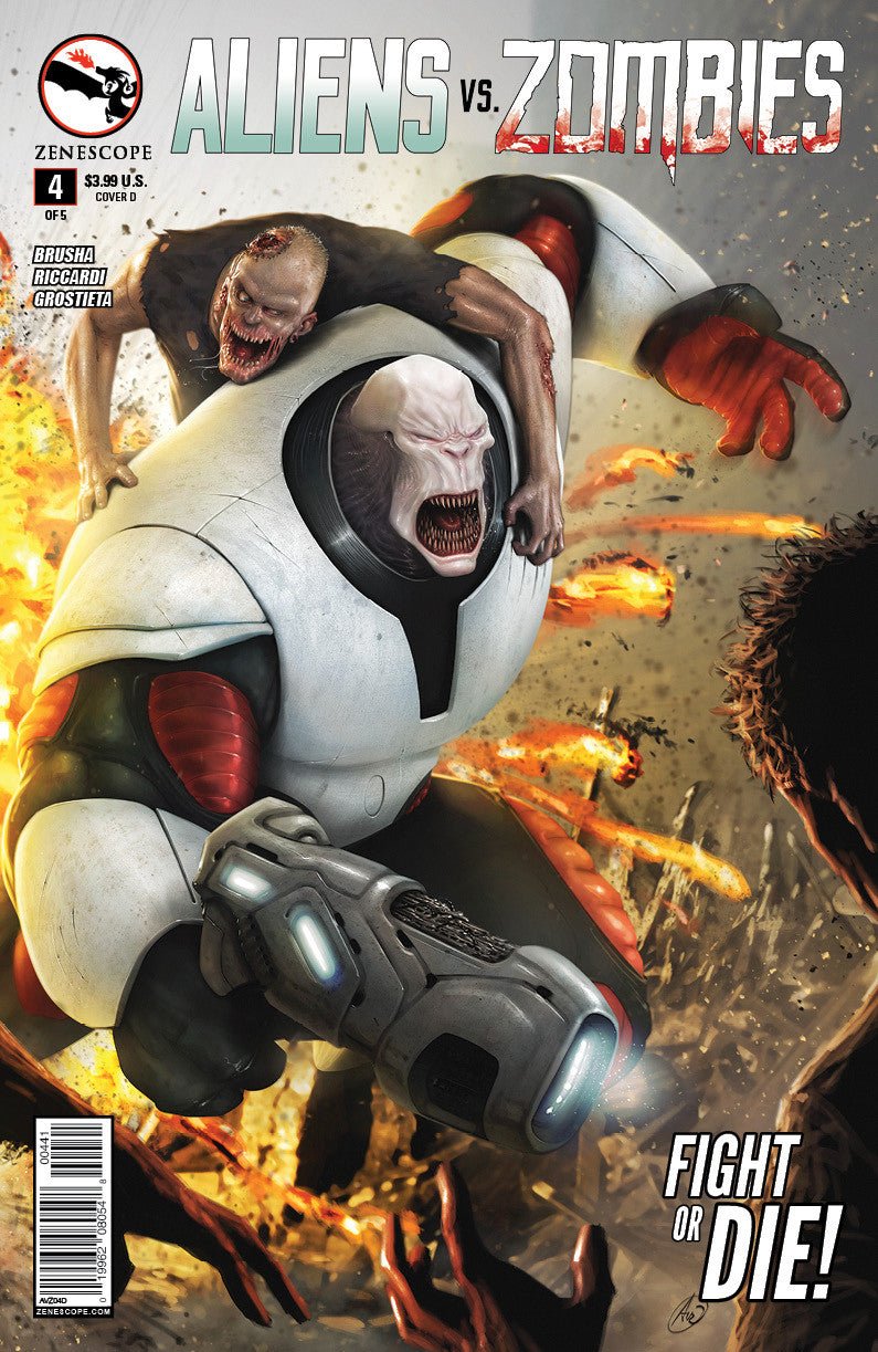 Aliens vs. Zombies #4