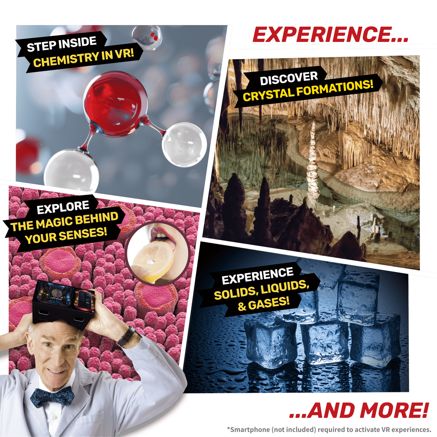 Bill Nye's Virtual Reality Chemistry Kit - CHEM LAB VR