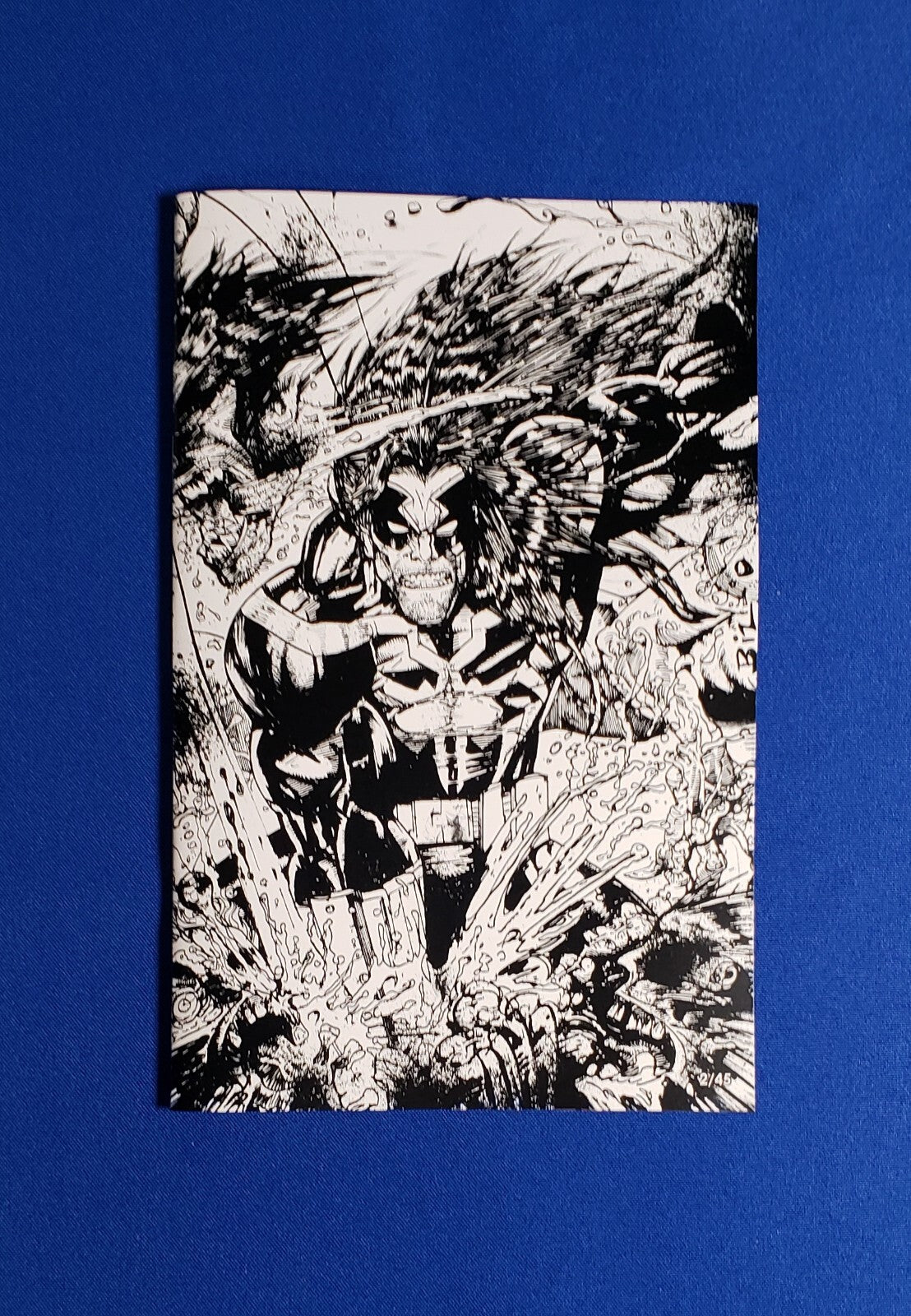 Unholy Nightmare #1: B&W Cover by Simon Bisley- Ltd 45 Terrificon Exclusive