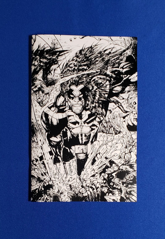 Unholy Nightmare #1: B&W Cover by Simon Bisley- Ltd 45 Terrificon Exclusive