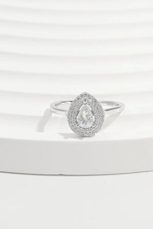 925 Sterling Silver Inland Zircon Ring