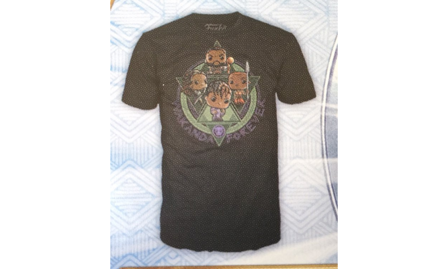Black Panther Wakanda Forever (Large) T-Shirt Collector Corps Exclusive