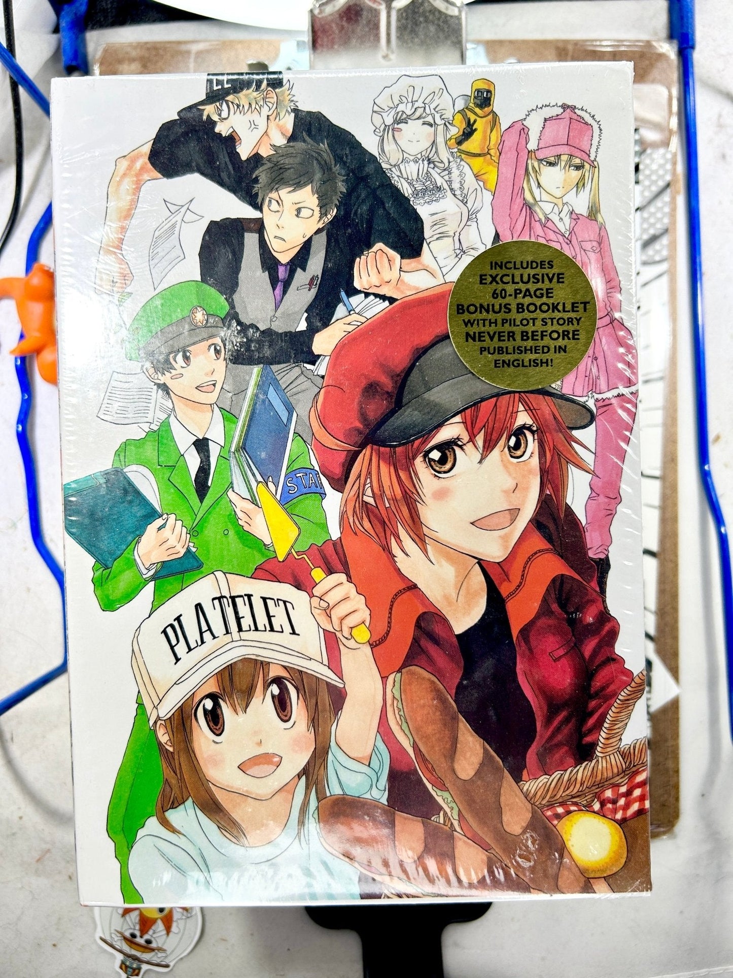 Cells at Work! Vol 1-6 Boxed Set - Sealed and New