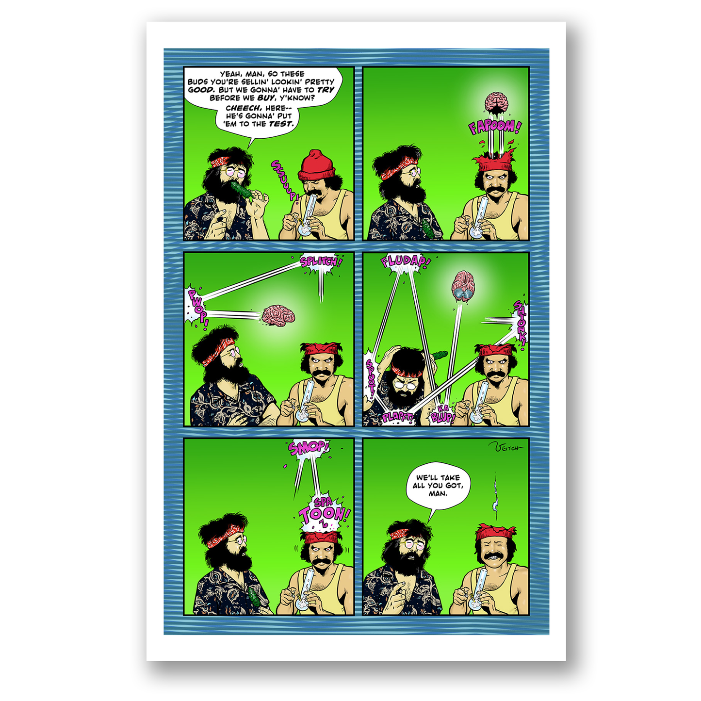 Cheech & Chong's Chronicles: The Graphic Novel Platinum Edition