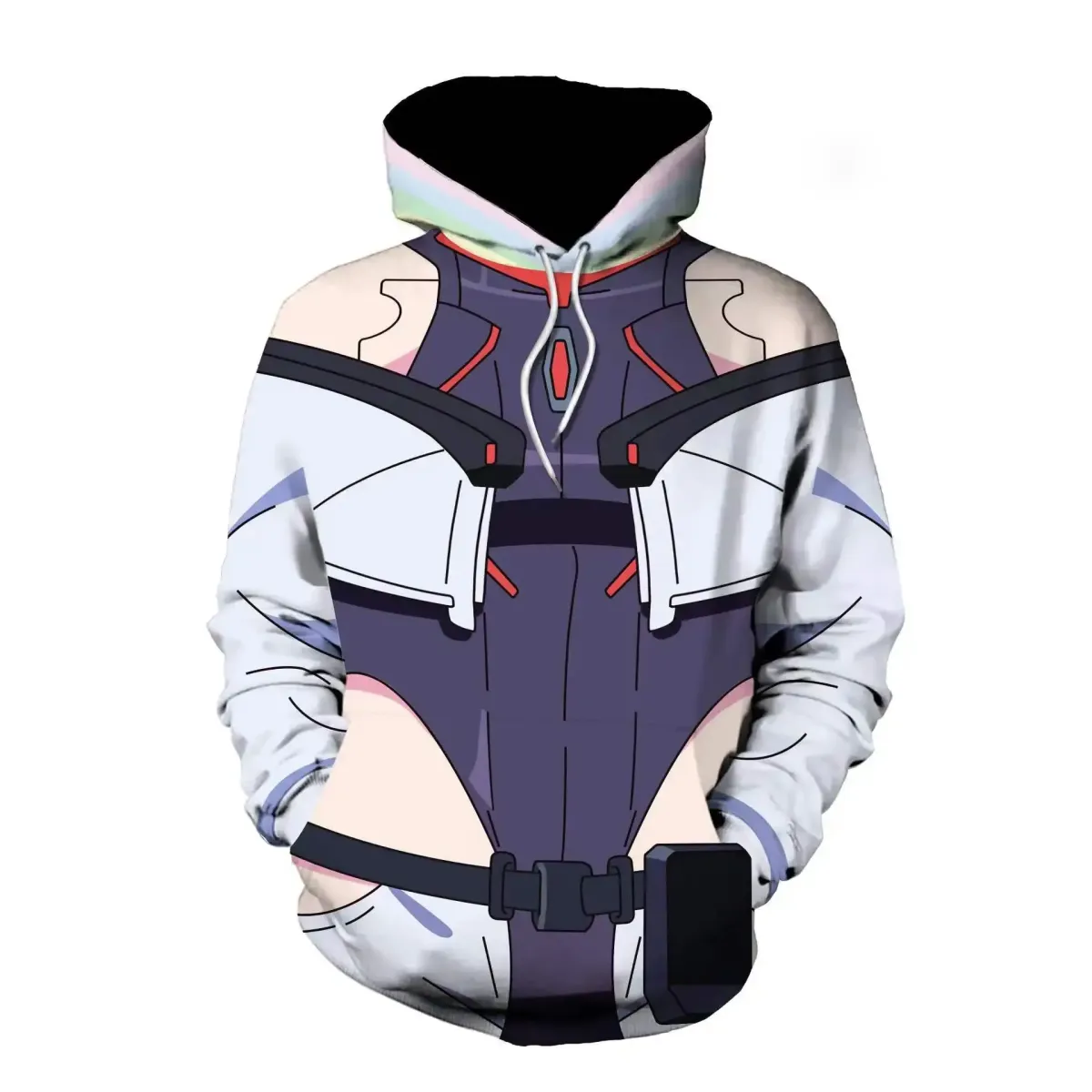 Cyberpunk Edge Walker male lead David themed hoodie hoodie