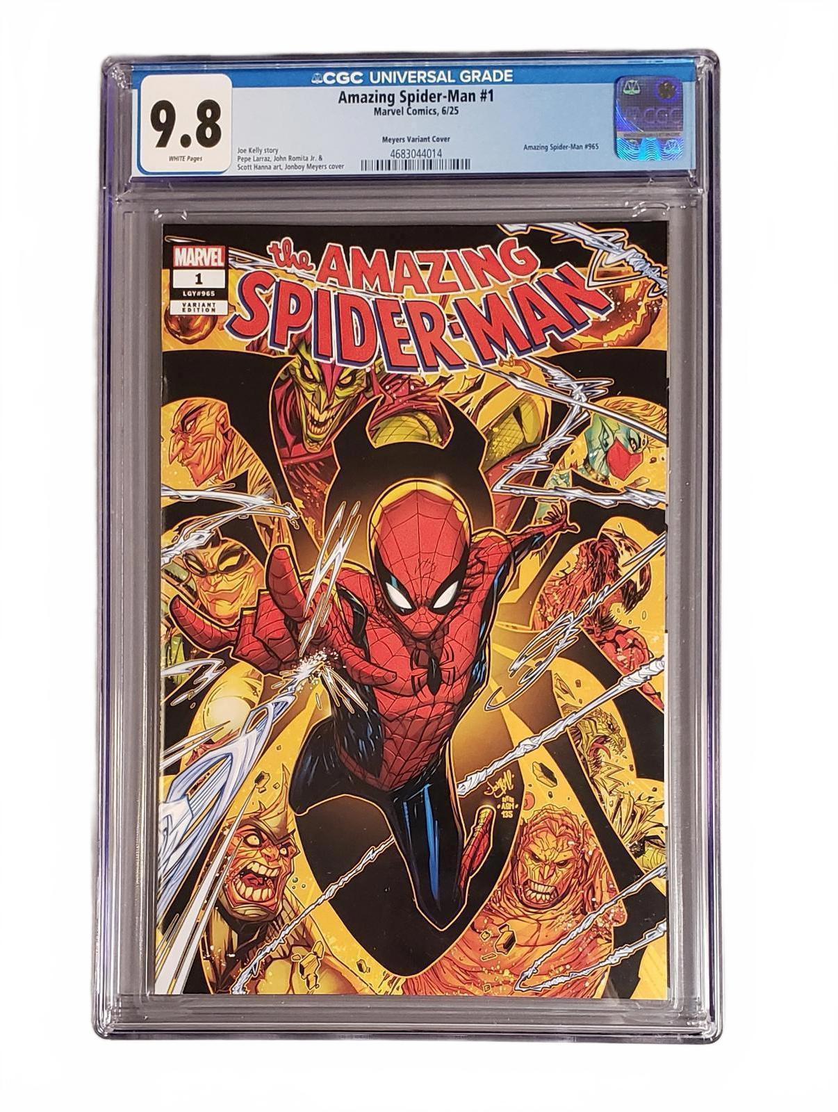 Amazing Spider-Man #1: Jonboy Myers Exclusive Variant- CGC 9.8