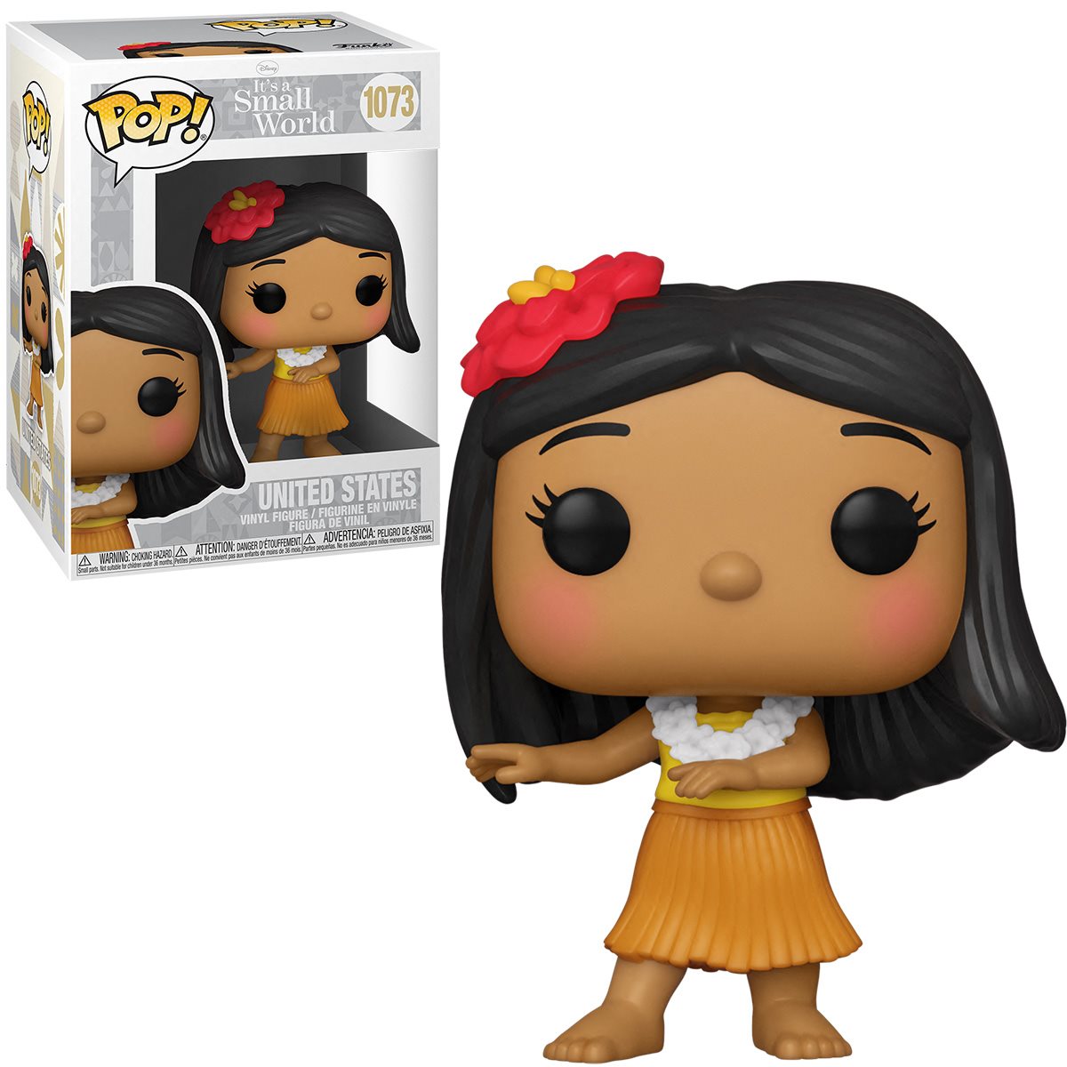 Disney Parks It's a Small World US Funko Pop! Vinyl Figure #1073 NOT MINT