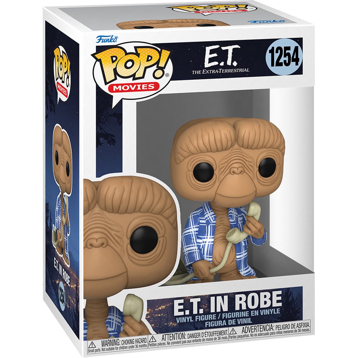 E.T. 40th Anniversary E.T. in Robe Funko Pop! Vinyl Figure #1254 NOT MINT