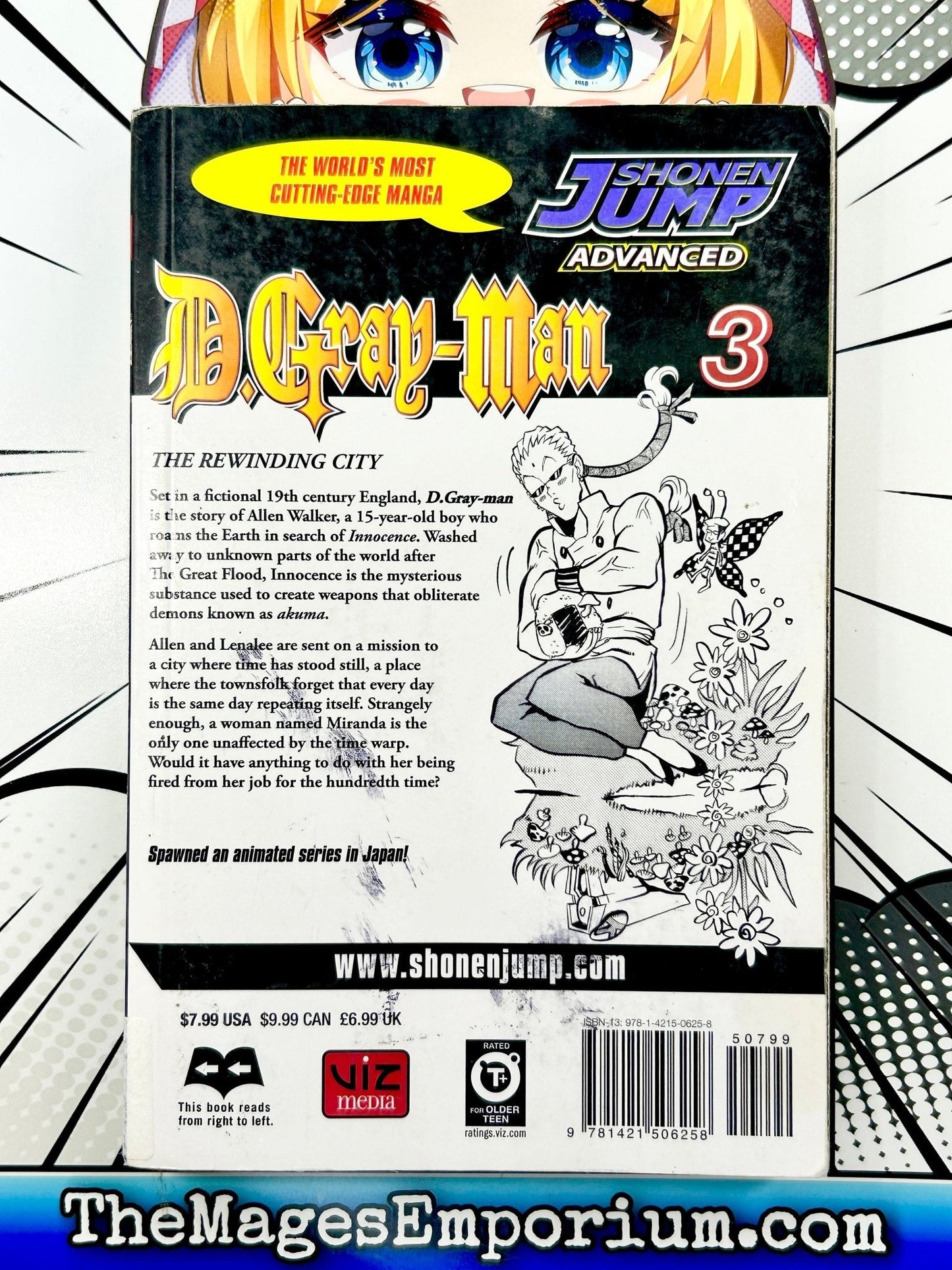 D.Gray-Man Vol 3 Ex Library