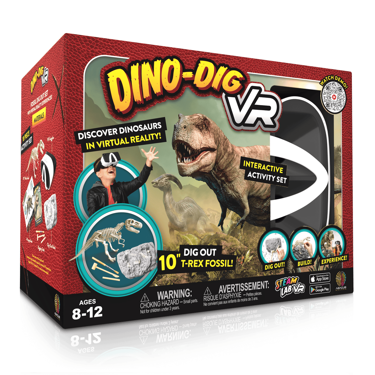 Dino-Dig VR - Abacus Brands Virtual Reality STEM Toys