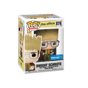 Funko POP! The Office - Dwight Schrute as Hay King Vinyl Figure #876 Walmart Exclusive (NOT 100% MINT)