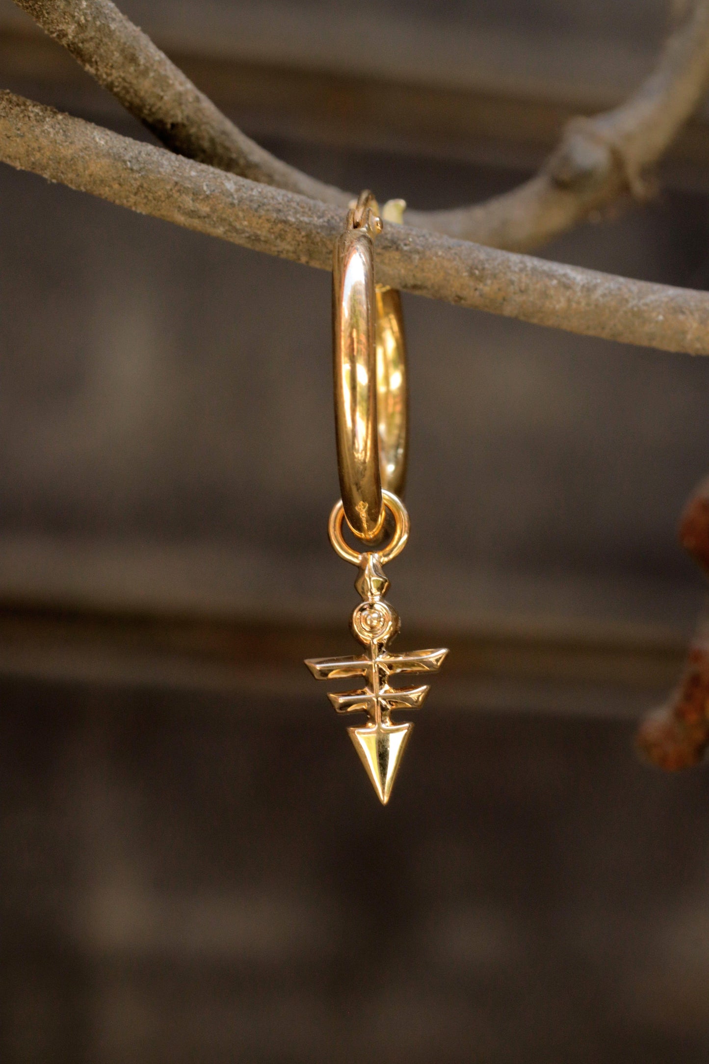 Yu-Gi-Oh!™ Micro Emperor Key Earring - 14KT