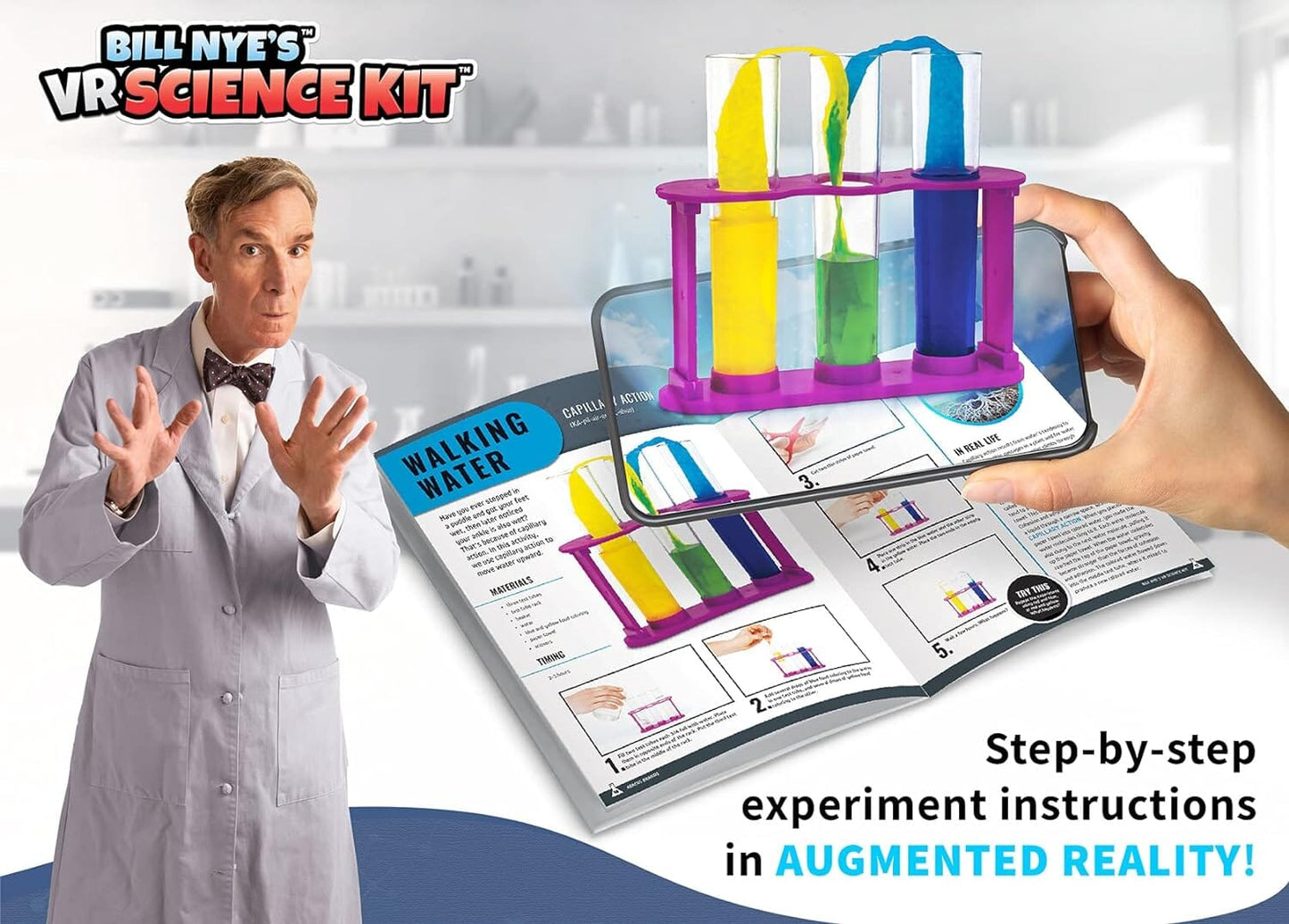 Expansion Pack (NO GOGGLES) Bill Nye's: - VR Science Kit