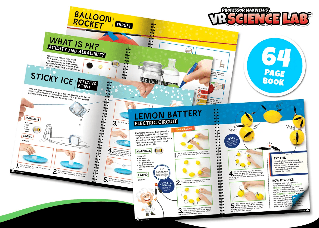 Expansion Pack (NO GOGGLES) Professor Maxwell's: - VR Science Lab